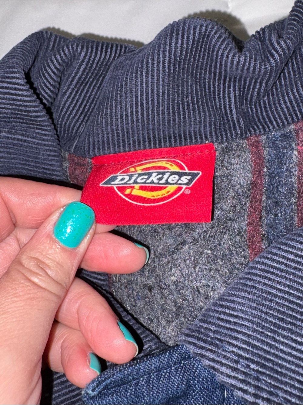 Dickies Blanket Lined Denim Chore Jacket Men’s XL - Picture 2 of 6